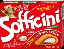 FINDUS Sofficini Pomodoro Mozzarella 250g