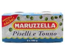 MARUZZELLA Piselli e Tonno 2x160g  