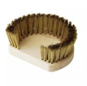 GI METAL R-SPT Ricambio Spazzola Tonda Setole Ottone FIX