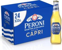 PERONI Birra Capri Nastro Azzurro 24x33cl glas FIX