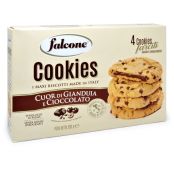 FALCONE Cookies Cuor di Gianduia e Ciocc. 200g