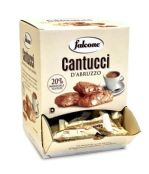 FALCONE Cantuccini mandorla incartati singoli CUBO 1Kg (125 x 8g)