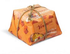 VERGANI Panettone Caramello salato & Cioccolato bianco Incartato 750g