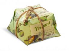 VERGANI Panettone Pistacchio & Cioccolato Incartato 750g