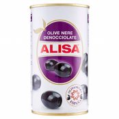 ALISA Olive nere denocciolate 340g blik