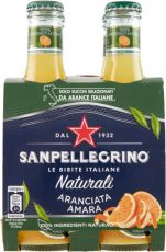 S.PELLEGRINO Aranciata Amara 4x20cl glas