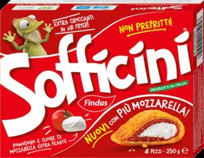 FINDUS Sofficini Pomodoro Mozzarella 250g