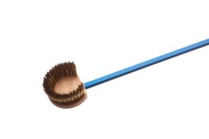 GI METAL AC-SPT Spazzola Orientabile Tonda Setole Ottone FIX