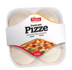 TORTORA Pasta per pizza surgelata 4Pz 1Kg