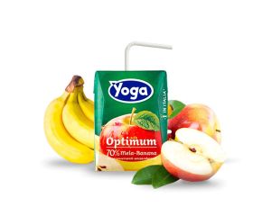 YOGA Optimum Mela e Banana 3x200ml Brick