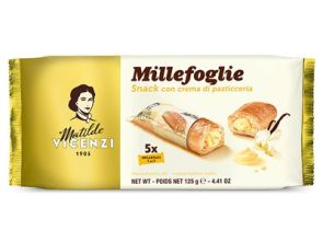 VICENZI Millefoglie MiniSnack Crema 125g