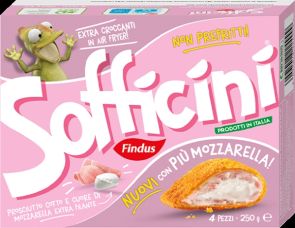 FINDUS Sofficini Prosciutto Mozzarella 266g