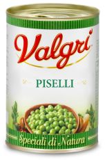 VALGRI Piselli in latta 400g