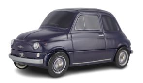 NOVITALIABOX Fiat 500 koekblik blauw