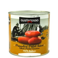 GUSTAROSSO Pelati Interi 100% Ita 2,5Kg FIX 1500g  