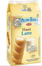 MULINO BIANCO Flauti Latte 8x280g