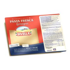 DIVELLA Lasagne semola pasta fresca 500g  