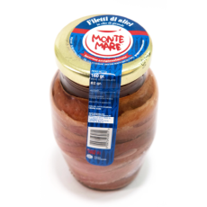 MONTE MARE Filetti Alici in Olio Semi 160g